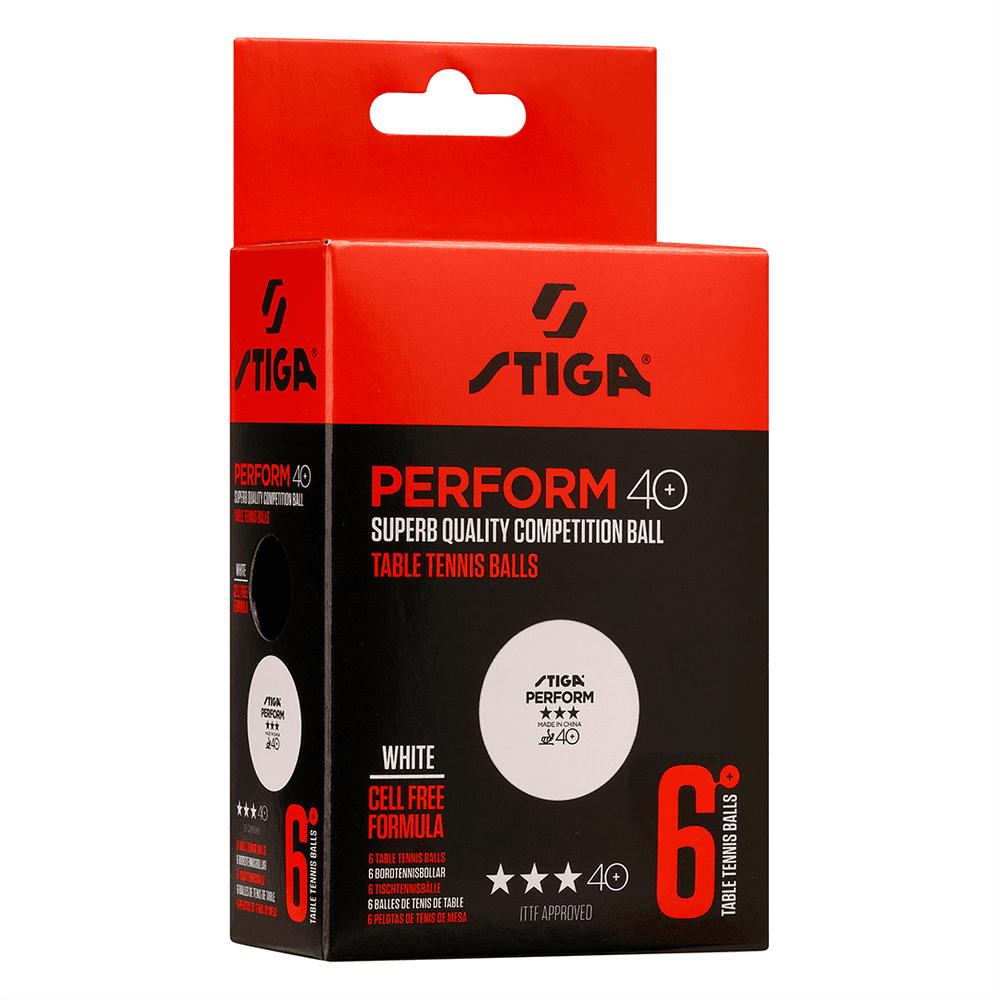 Stiga Perform ITTF Maç Topu 6 li Kutu 40+