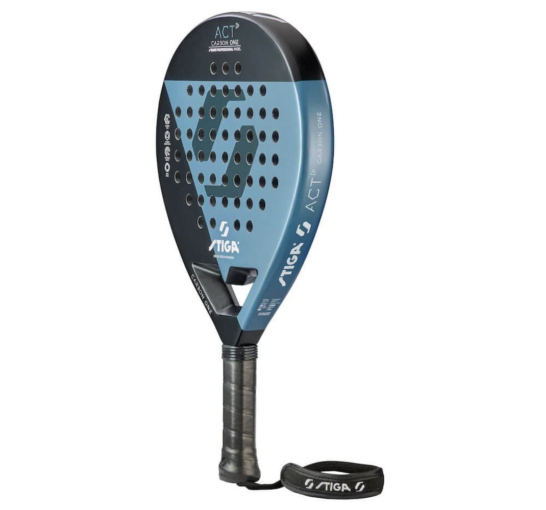 Stiga PADEL Racket ACT Black/Blue - Görsel 2