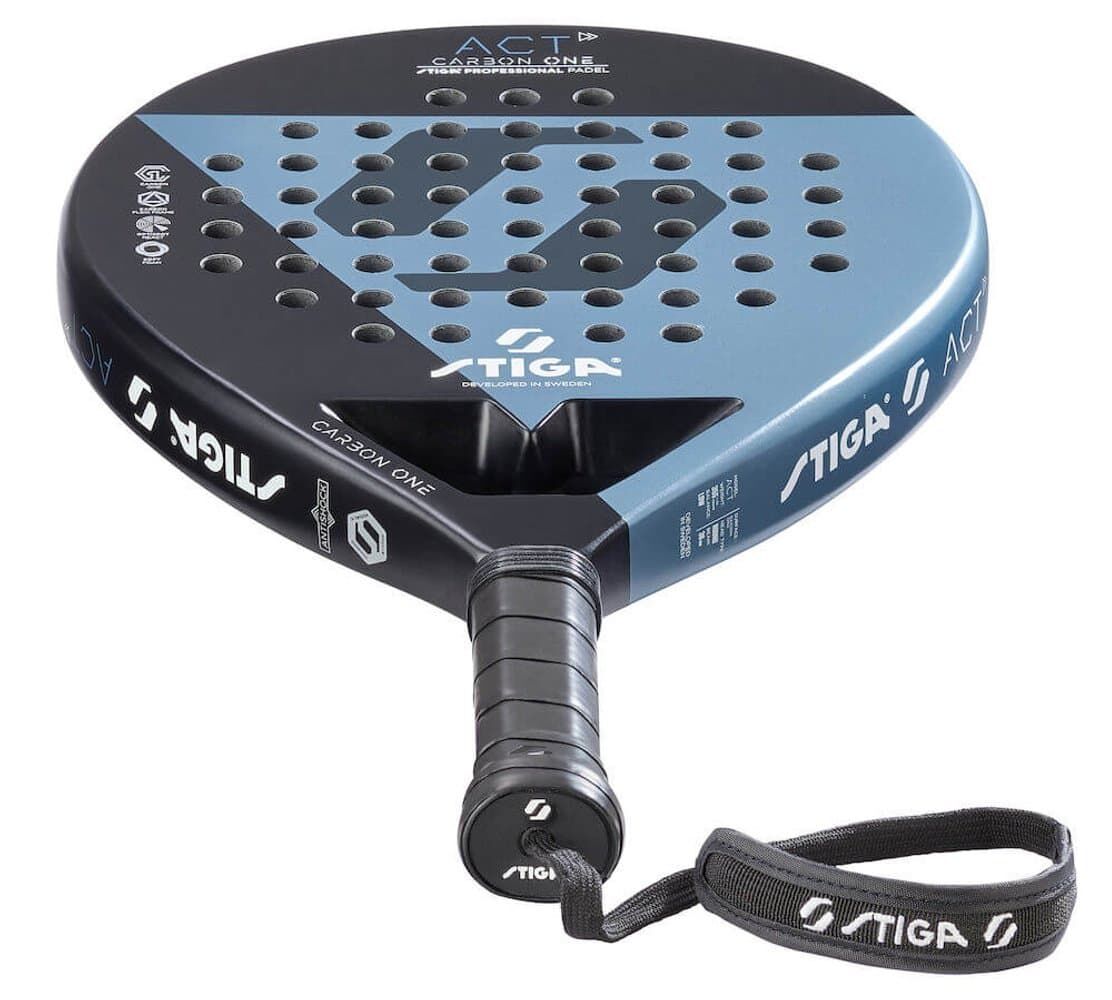 Stiga PADEL Racket ACT Black/Blue - Görsel 4