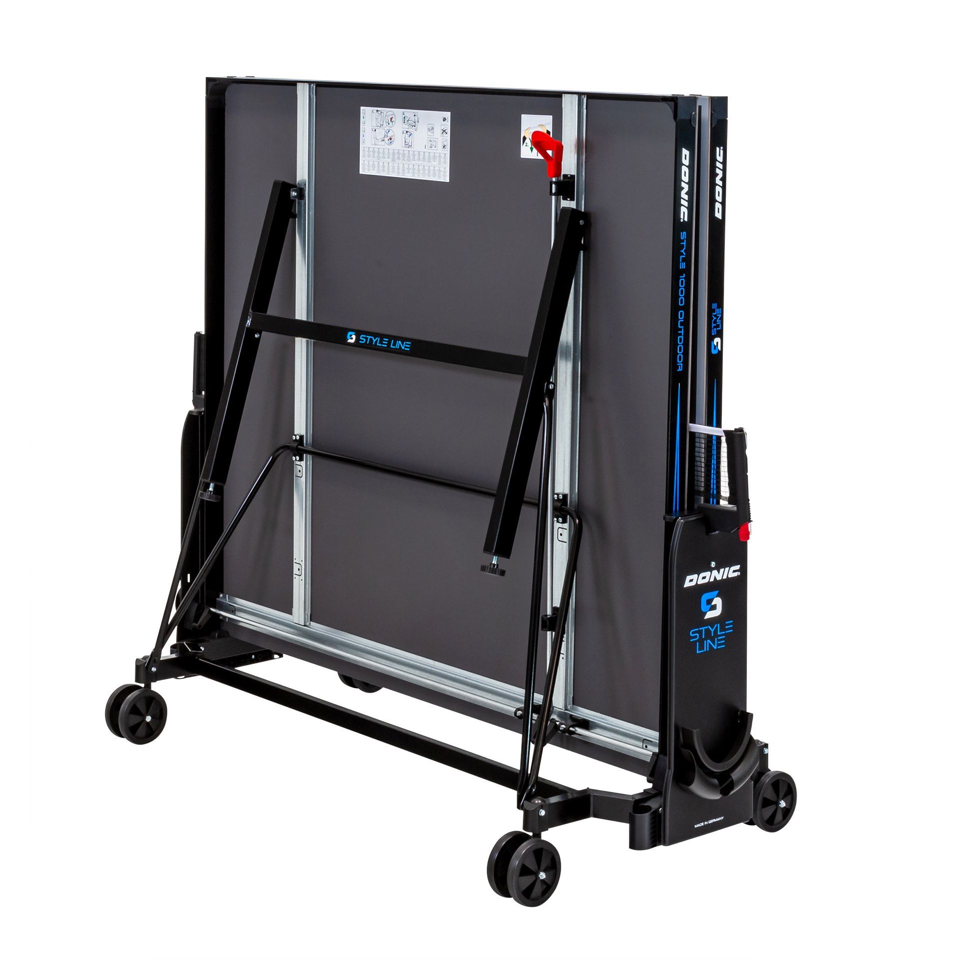 Donic Style 1000 Outdoor Masa Teni̇si̇ Masasi - Görsel 3