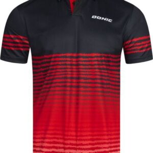 Donic SHIRT LIBRA Siyah/Kırmızı