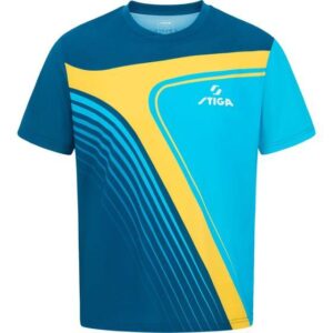 Stiga SHIRT URANUS Mavi/Sarı