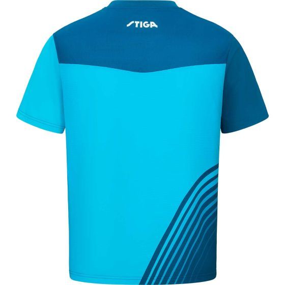 Stiga SHIRT URANUS Mavi/Sarı - Görsel 3